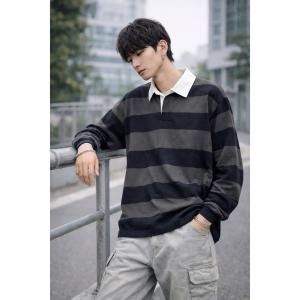 Bling Leads ポロシャツ 「Bls」「Bling Leads」ボーダーラガーシャツ