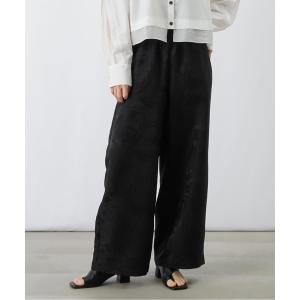 パンツ LC/LLL ジャガードパンツ レディース
