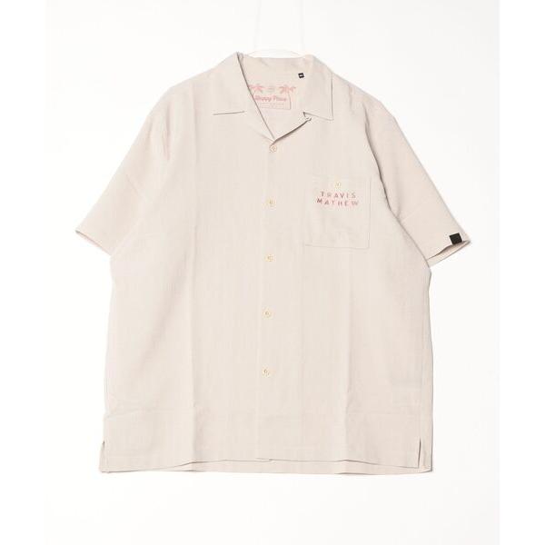 tシャツ トラヴィスマシュー TravisMathew 半袖バックプリントオープンシャツ メンズ