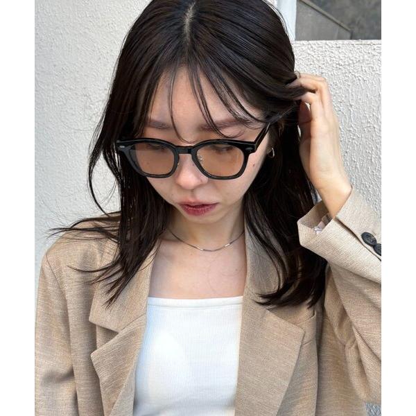 サングラス スクエアメガネ レディース
