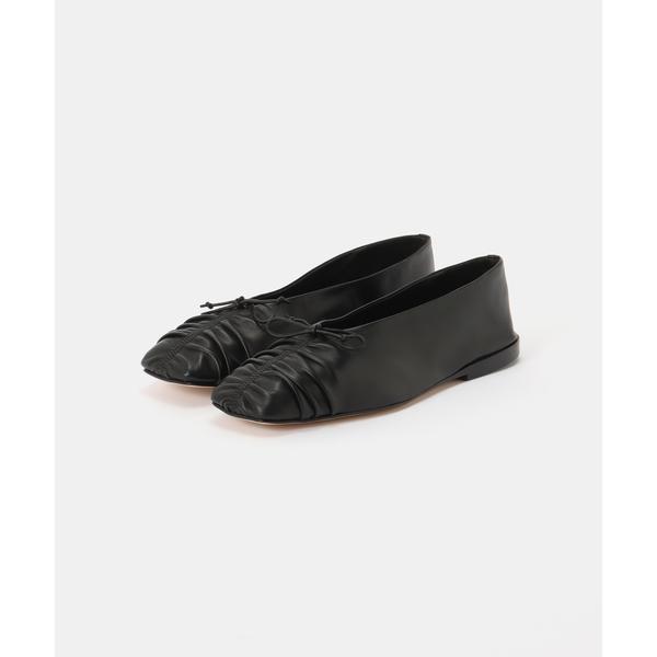 シューズ JVAM/ジェイヴィエーエム CARIN GATHER FLAT レディース