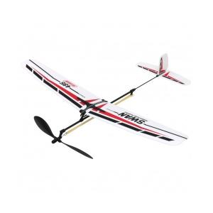 模型飛行機　FLAMINGO 組み立てキット 101cm メール便可 ] ツバメ玩具 組立 かんたん プロペラ ひこうき ゴム動力