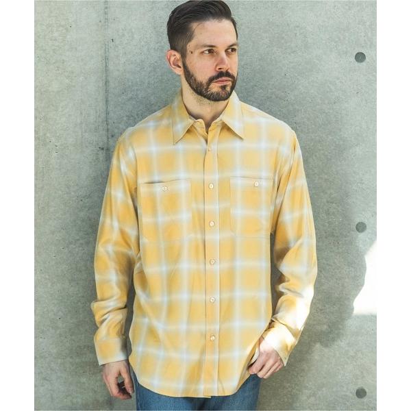シャツ 「MR.OLIVE/ミスターオリーブ」RAYON OMBRE CHECK / WORK SH...