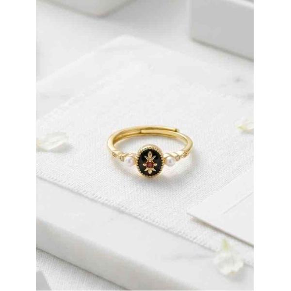 指輪 リング 「88eighty-eight」レトロアンティークフラワーシンプルミニリング「impo...