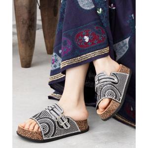 サンダル 「チャイハネ」キラベルサンダル レディース