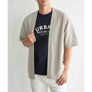 カーディガン 冷感DRY鹿の子5分袖カーディガン メンズ｜ZOZOTOWN Yahoo!店
