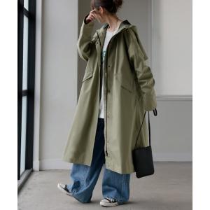 カッパ レインコート カッパ 「おしゃレイン」 撥水モッズコート レディース