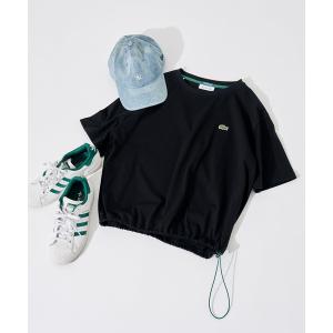 tシャツ LACOSTE × FREAK'S STORE/ラコステ 別注 スピンドル付き クルーネック 半袖Tシャツ レディース