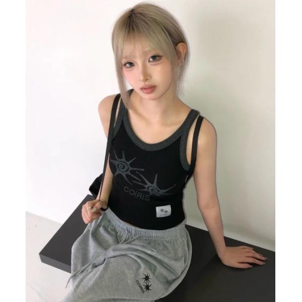 タンクトップ ノースリーブ COIRISブランド直輸入正規品/ソルナ クロップド ノースリーブ SO...
