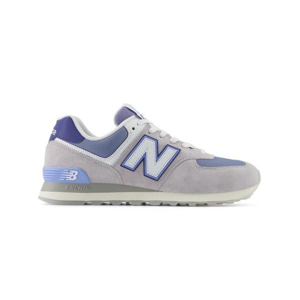 「New Balance」 ローカットスニーカー 26.5cm グレー メンズ