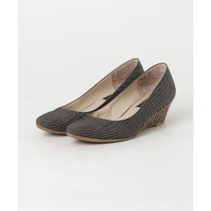 「LANVIN collection」 パンプス - グレー レディース