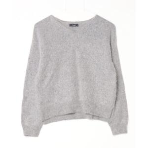 「Te chichi CLASSIC」 長袖ニット MEDIUM グレー レディース