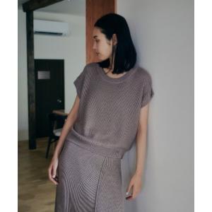 「alala」 半袖ニット S ベージュ系その他2 レディース