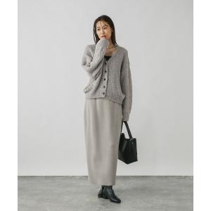「GLOBAL WORK」 セットアップ LARGE グレー レディース