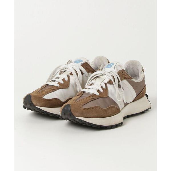 「New Balance」 ローカットスニーカー 23.5cm ブラウン レディース