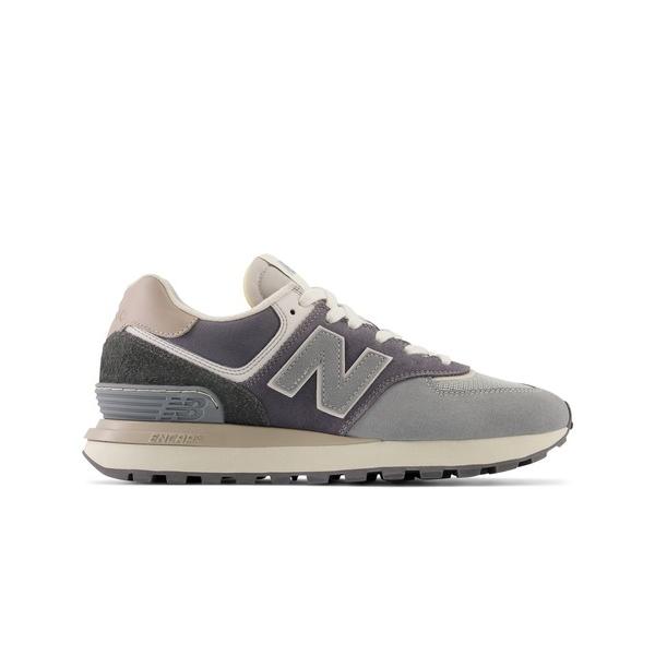 「New Balance」 ローカットスニーカー 25.0cm グレー メンズ
