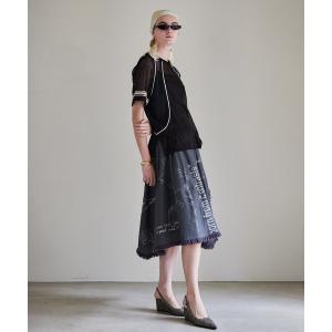 MAISON SPECIAL（メゾンスペシャル） スカート Metallic Shirring