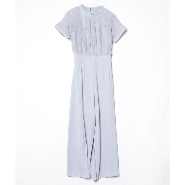 「DRESS PLUS」 オールインワン L グレー レディース