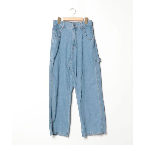 「Java」 デニムパンツ LARGE ブルー レディース