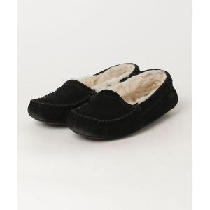 「UGG」 モカシンシューズ 23cm ブラック...の商品画像