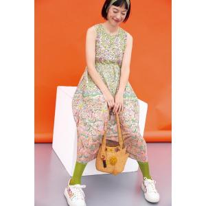 ルームウェア 部屋着 ワンピース　パッド入り　ノースリーブ　ロング丈 レディース
