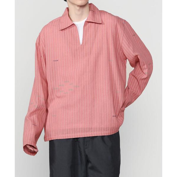 シャツ KARDO | スキッパーカラー 長袖シャツ MEN メンズ