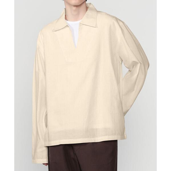 シャツ KARDO | スキッパーカラー 長袖シャツ MEN メンズ