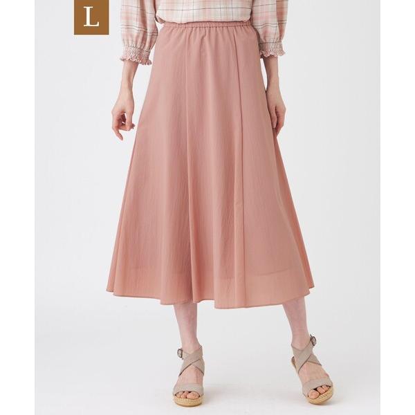 スカート 「L」「はっ水・UV・ウォッシャブル」エアリーナイロンスカート