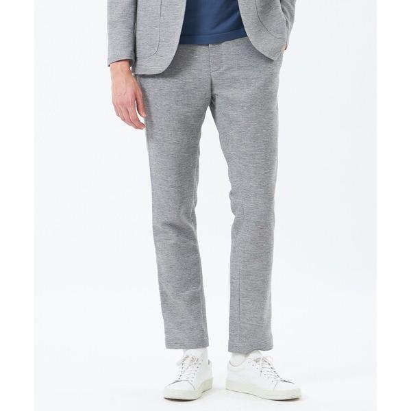 パンツ テーラードジャージーパンツ 杢カラミストレッチ メンズ