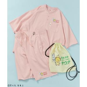 パジャマ COJI-COJI × SAUVENIR × FREAK'S STORE/コジコジ × サウベニア × フリークスストア 別注 オールナイトサウナ KANNAIGI/館内着/裏毛セットア…