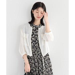 ブルゾン アウター ドライタッチシアーブルゾン レディース