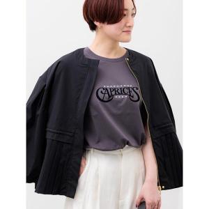 tシャツ 半袖 パール&ロゴプリントTシャツ レ...の商品画像