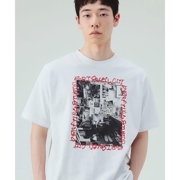 tシャツ 「8/6値下げ」「ユニセックス」PORT SOLEIL フォトグラフィック Tシャツ メン...
