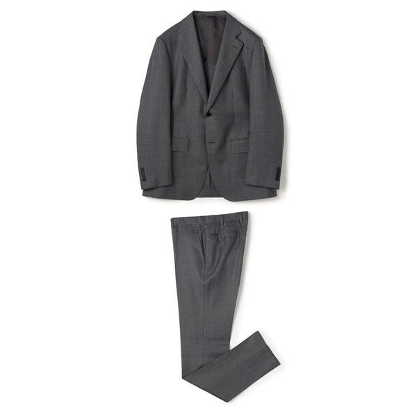 セレモニースーツ セットアップ ウールシルク シングルブレステッド 2Bスーツ TRAVELLER+...
