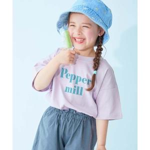 tシャツ 「ひやシャリ」接触冷感 デビラボ BIGシルエット プリント半袖Tシャツ キッズ 子供服 男の子 女の子