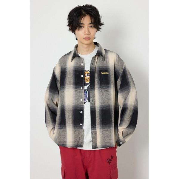 シャツ スカシオンブレーチェックシャツ メンズ