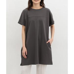 ワンピース 夏 半袖 「ハニさら・接触冷感・UV...の商品画像