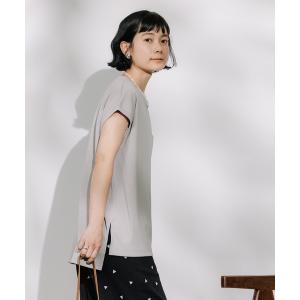 tシャツ 半袖 「接触冷感/UV」 AIRDRY HIGHCOOL フレンチスリーブTシャツ レディース