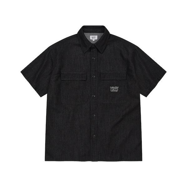シャツ 半袖 EASY DENIM SHORT-SLEEVE SHIRT メンズ レディース