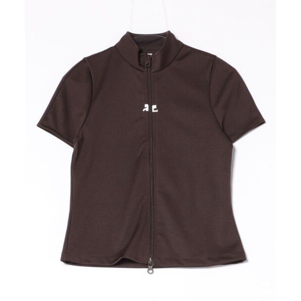 tシャツ INTERLOCK ZIPPED TOP 325JTO446JS0250 レディース