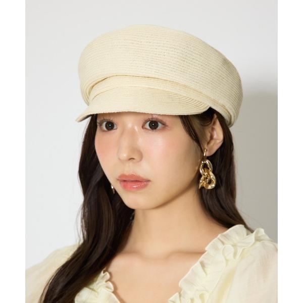 帽子 キャスケット レディーペーパーキャスケット 春服 夏服 レディース