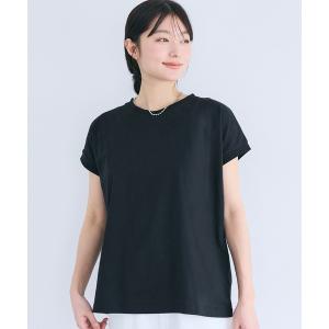 tシャツ 半袖 COTTON from the U.S.フレンチスリーブTシャツ レディース