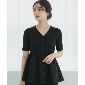 カーディガン ぺプラムニットカーディガン レディース｜ZOZOTOWN Yahoo!店