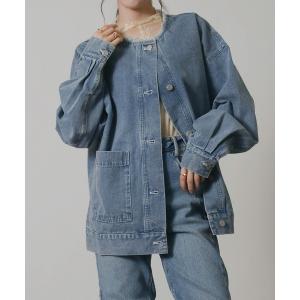 デニムジャケット gジャン クロップド丈 半袖デニムシャツジャケット