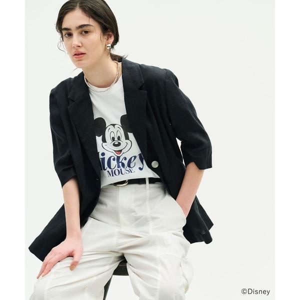 tシャツ 「GOOD ROCK SPEED」MICKEY MOUSE / ロゴ Tシャツ レディース