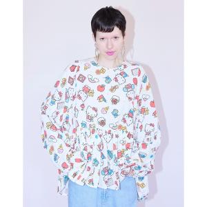 ドレス 「8」「it」「Little sunny bite」hello kitty x little sunny bite print dress