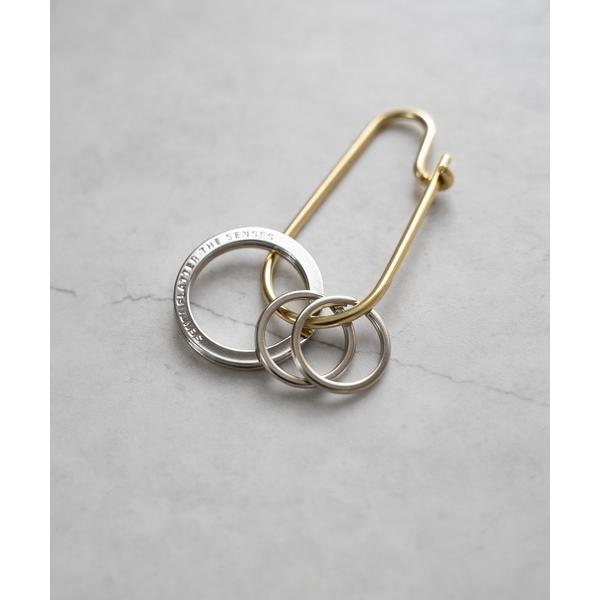 キーケース SENTI BRASS KEY RING OV　真鍮キーリングOV