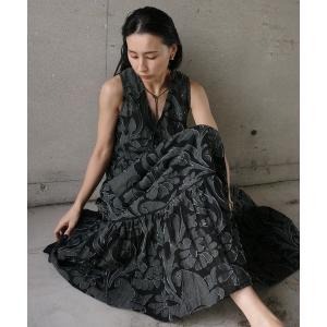 ドレス MEDI KITTY V NECK DRESS