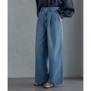 ジーンズ デニム デニムパンツ テンセルデニムパンツ レディース