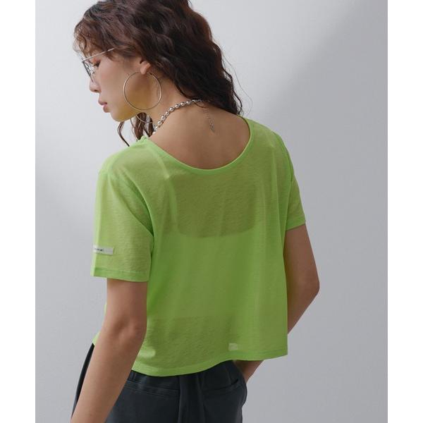 tシャツ 前後2wayシアーTシャツ レディース